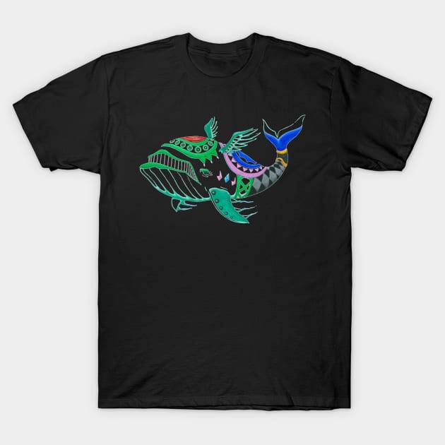 Wind fish T-Shirt by KaniaAbbi